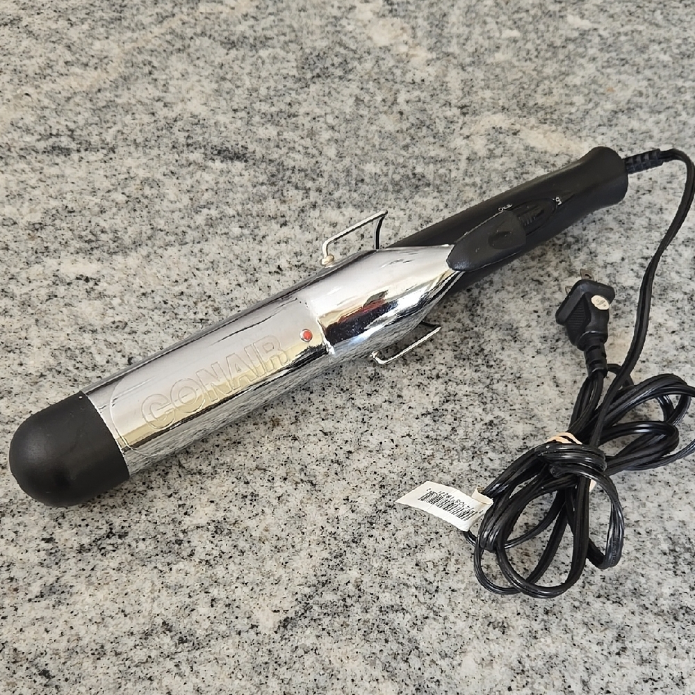 Conair 1.5 Inch Round Metal Curling Iron - Tested